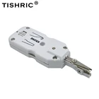 Оригинальный Сетевой Инструмент TISHRIC RJ11 RJ45, обжимной инструмент для телефонного провода, соединитель RJ11 RJ45