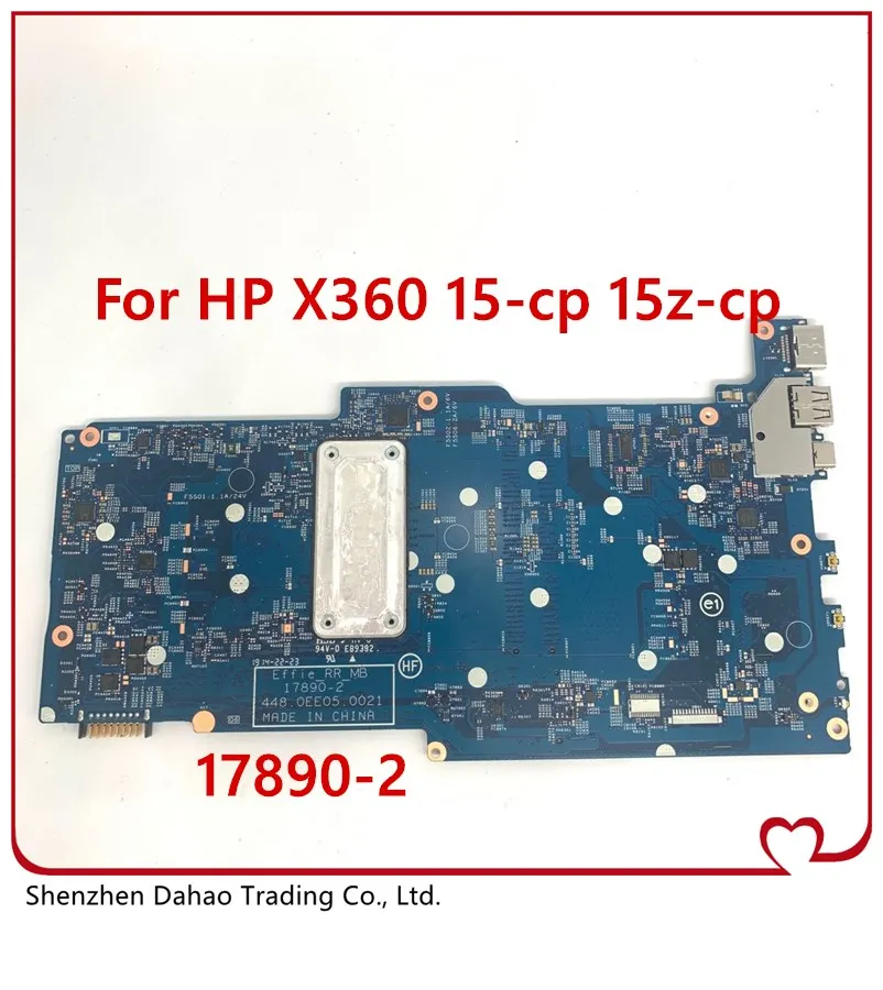 

17890-2 448.0EE04.0021 For HP X360 15-cp 15z-cp motherboard L19459-601 L19459-001 L19459-501 tested well 100% working
