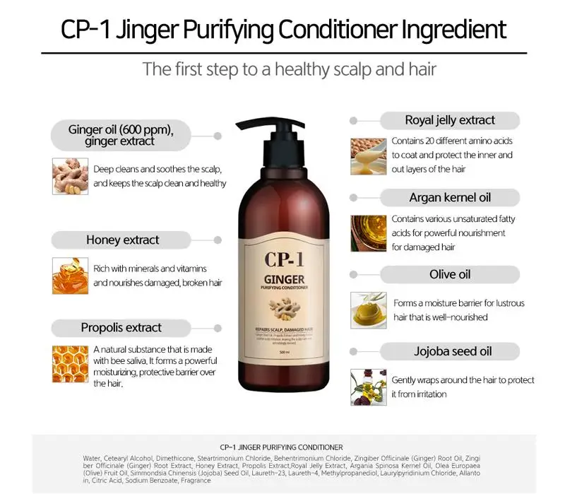 CP-1 очищающий Кондиционер для волос 500 мл кондиционер восстановления