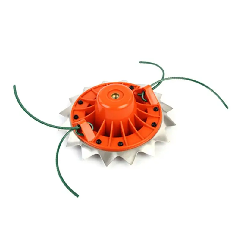 

L38A Universal Double Garden Grass Trimmer Head Lawn Mower Blade Stainless Steel Brushcutter Accessories