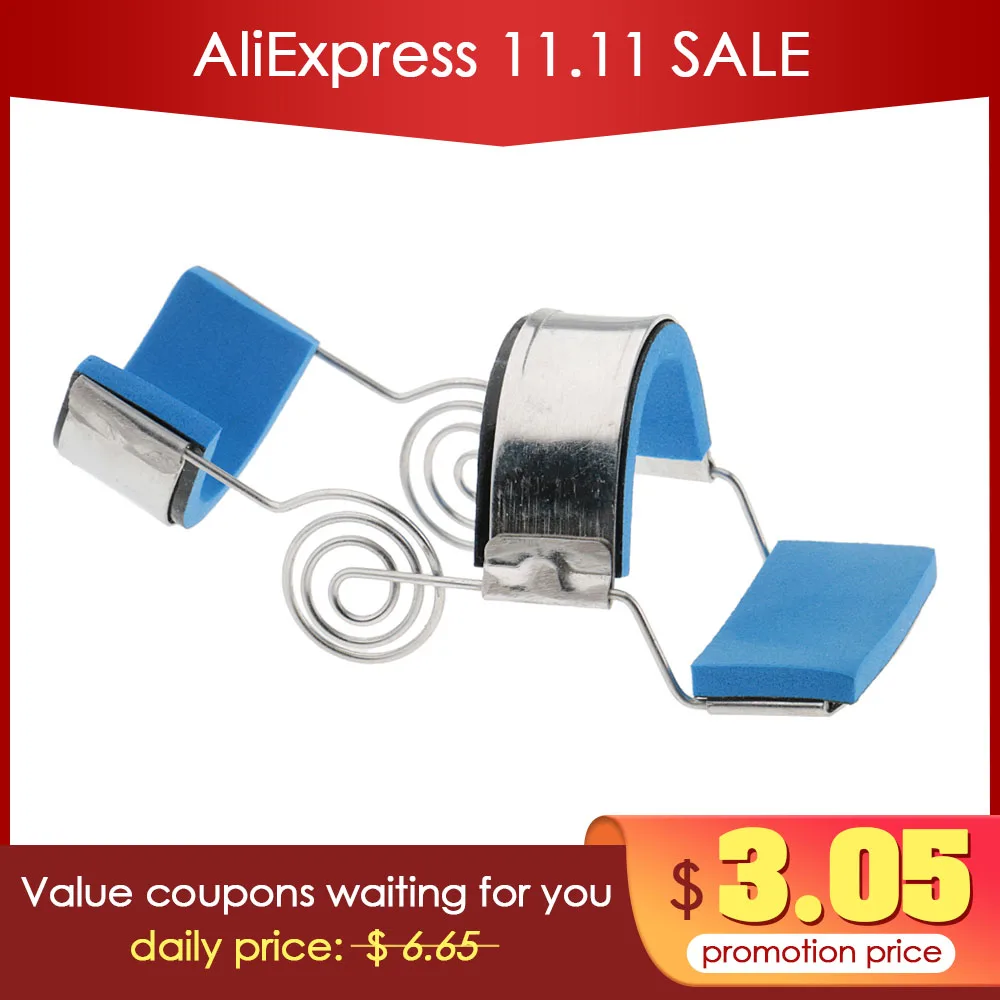 

1PC Padded Trigger Mallet Finger Splint Support Brace Straighten Curved Bent Practice Finger Joint Orthosis Protection Ligaments