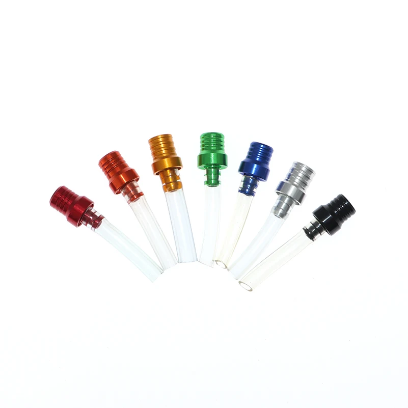 

1PC Motorcycle Gas Fuel Cap 2 Way Valves Vent Breather Hoses Tubes For Motocross ATV Quad Dirt Pit Bike Fuel Tank Breather Pipe