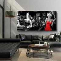 james dean marilyn monroe elvis presley canvas painting poster and printmaking wall art picture living room decoration