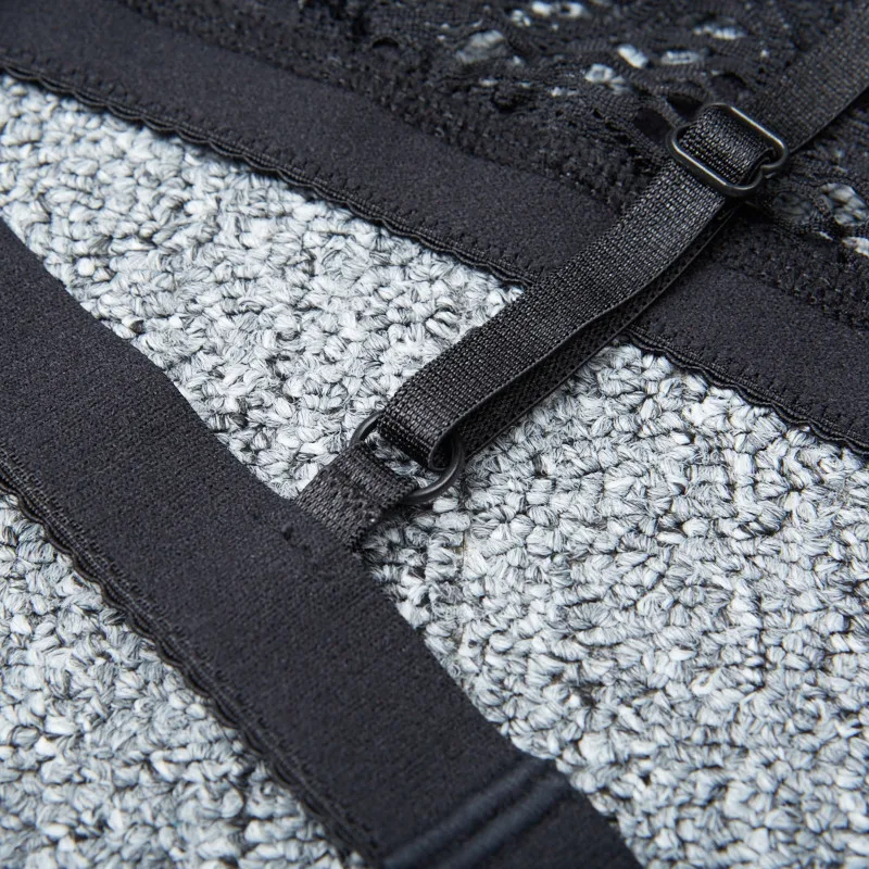 Женский бесшовный бюстгальтер бюстье с перекрестной повязкой прозрачный