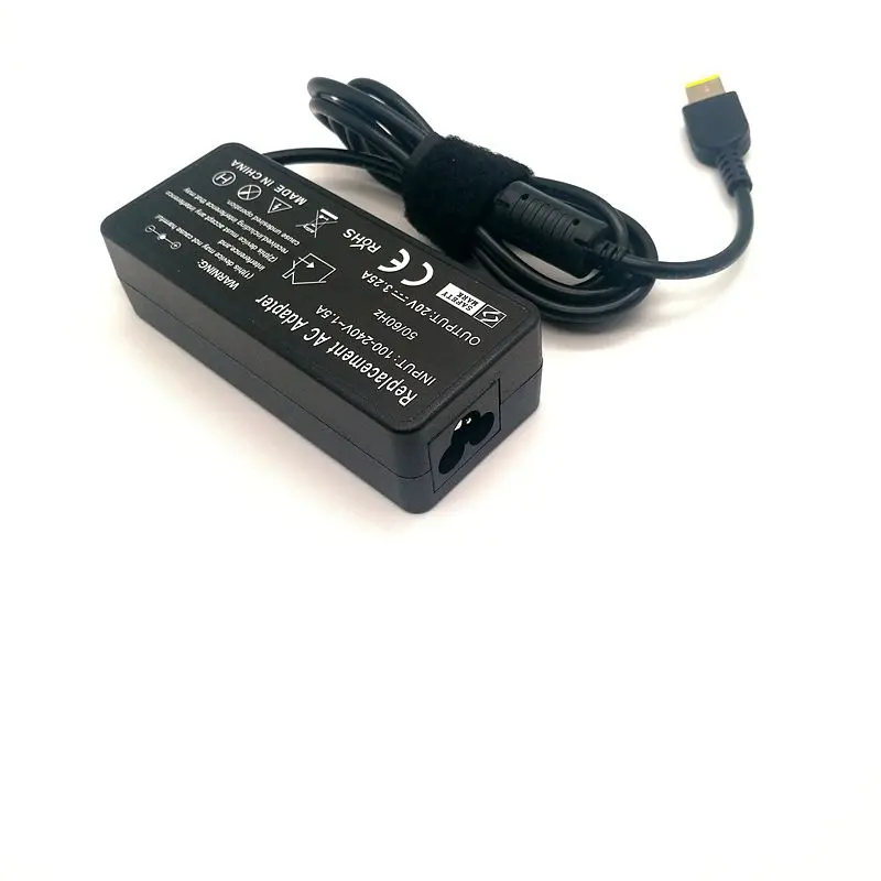 20V 3.25A 65W AC       Lenovo X1 Carbon E431 E531 S431 T440s T440 X230s X240 X240s G410 G500 G505