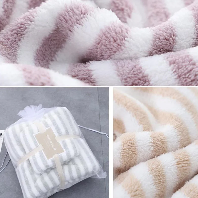 

70x140cm Bamboo Charcoal Coral Velvet Bath Towel For Adult Soft Absorbent Bamboo Carbon Fiber Household Bathroom Towel Sets