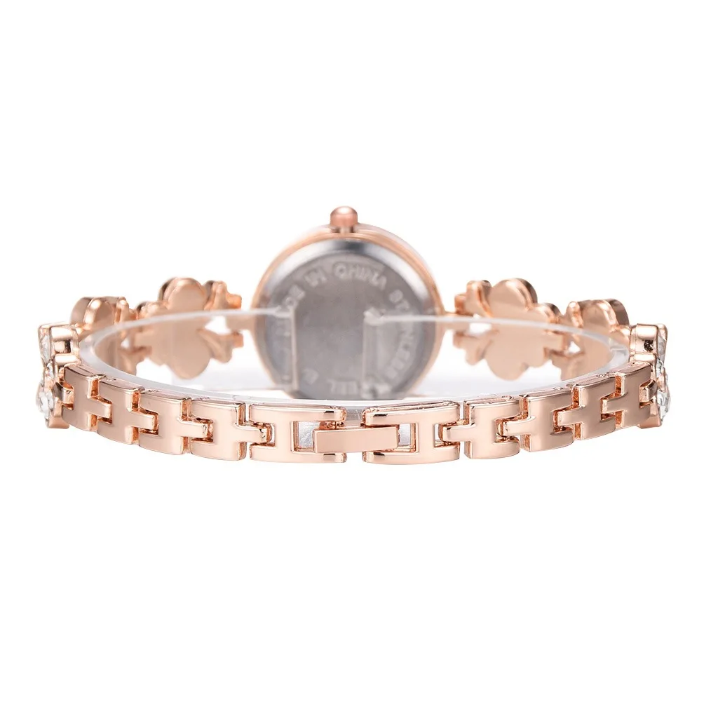 

New Women Watches Inlaid Crystal Strap Butterfly Quartz Watch Fashion Casual Exquisite Small Dial Watch Women Montre Femme