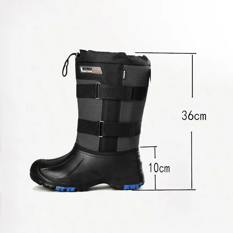Уличные рыбацкие сапоги зимние альпинистские походные охотничьи термо