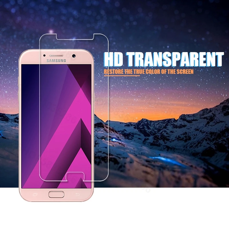 Защитное стекло 100D для Samsung Galaxy A3 A5 A7 J3 J5 J7 2016 2017 J2 J4 Core Prime закаленное экрана |