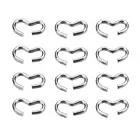 100 шт., B-образная Пряжка из нержавеющей стали для браслета