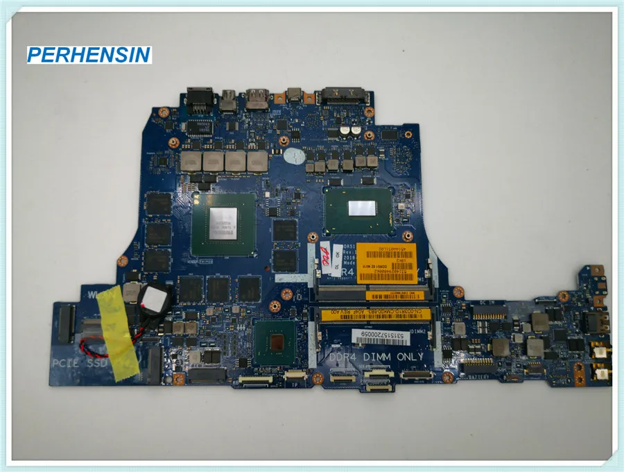 

D3R1D GENUINE FOR DELL ALIENWARE 17 15 R5 R4 MOTHERBOARD i7 8750H 4.1GHz GTX1070 8GB
