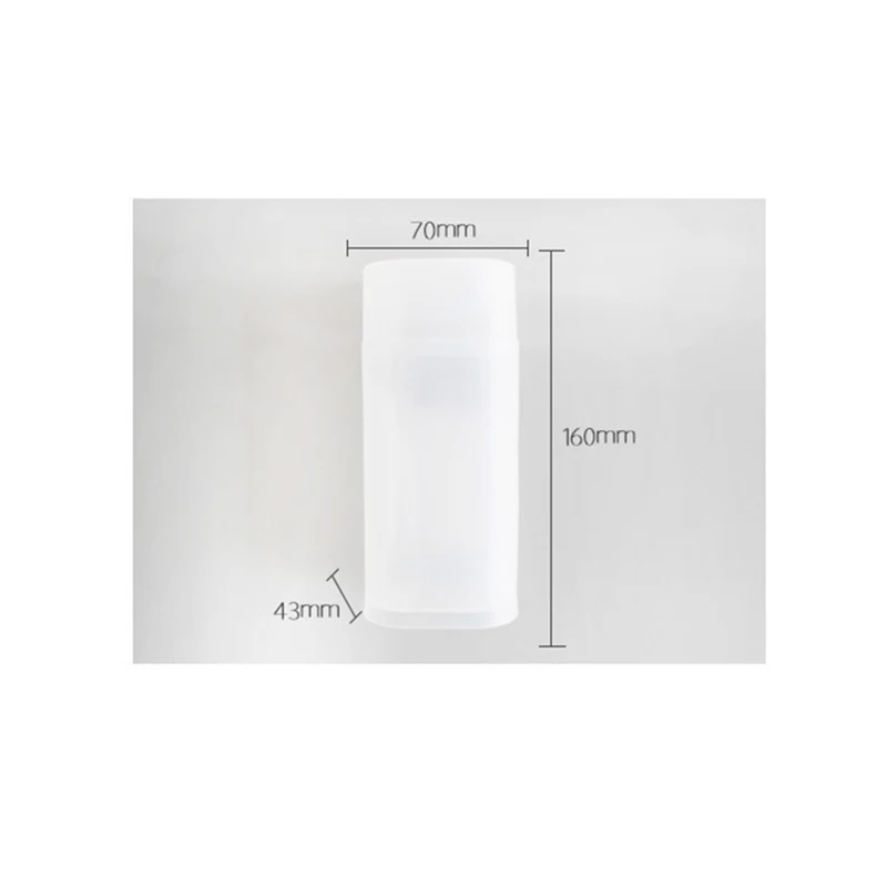 

Transparent Pencil Case Plastic Simple Stationery Solid Color Student Pencil Box