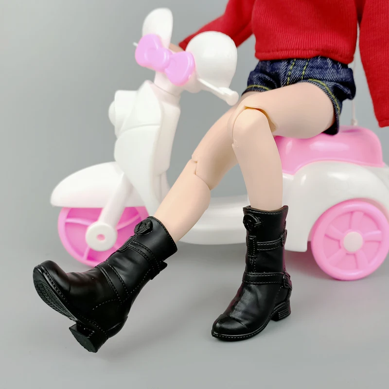 Аксессуары для черных кукол обувь сапоги куклы Барби модные короткие Blythe 1/6 BJD