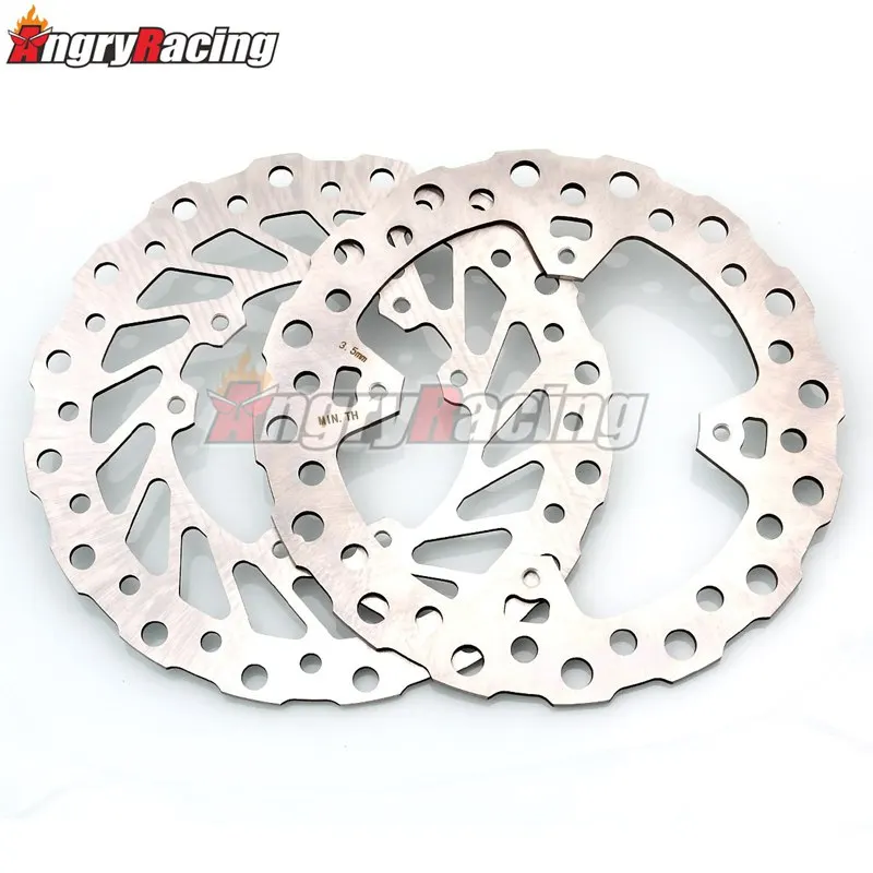 Передний и задний тормозной дисковый ротор для мотоцикла Honda CR125 CR250 CR 125 250 2002 2008