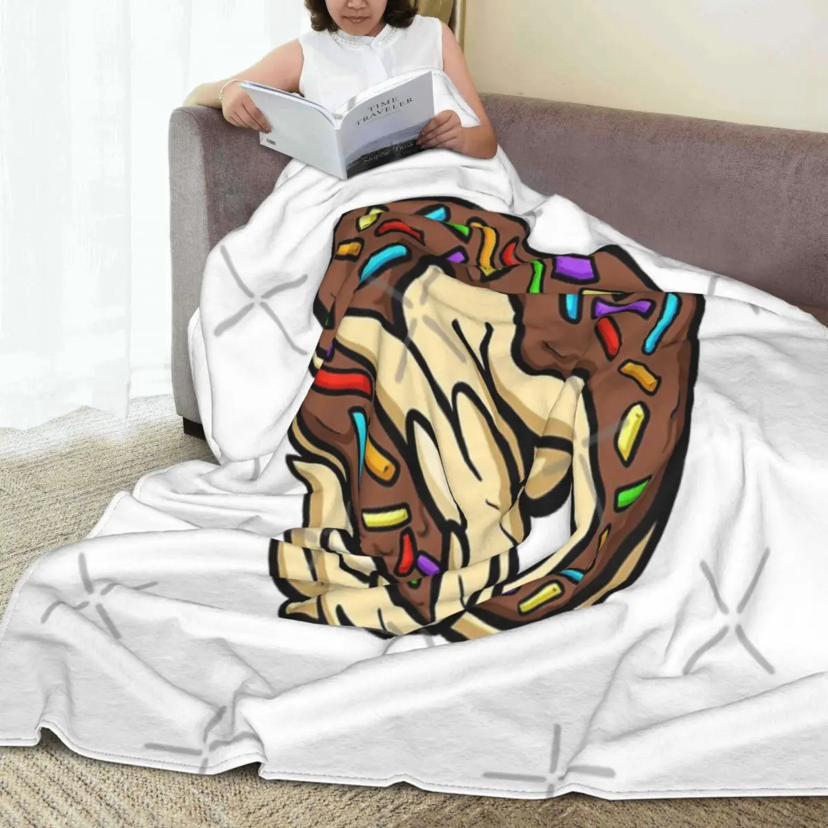 

Donut Dragon Blanket Bedspread Bed Plaid Bed Cover Bedspread 90 Blankets For Bed