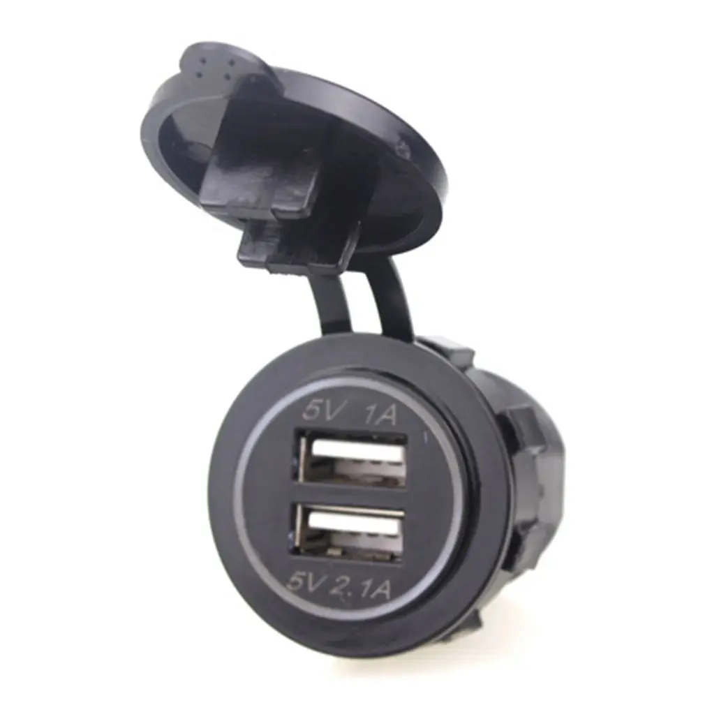 

Universal Dual USB Car Charger Voltage Digital Display Car Cigarette Lighter Replacement for 12V/24V Car Motorcycle