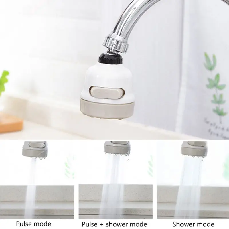 22 мм/24 мм 3 Режимы работы крана аэратор воды поворотный распылитель фильтр 360