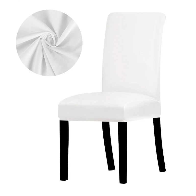 

PU Fabric Material Chair Covers Waterproof Dining Seat Chair Covers Hotel Banquet Seat Covers Chair Protector