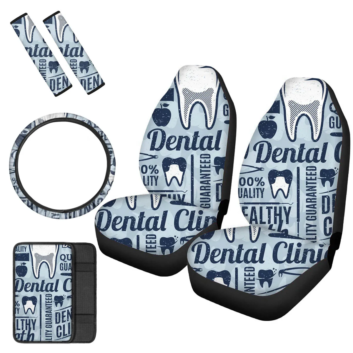 

PinUp Angel Dental Clinic, автомобильные подушки для сидений, Автомобильное рулевое колесо, горячая модель автомобиля, полный комплект