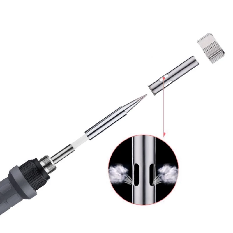 

60W Adjustable Electric Temperature Gun Welding Soldering Iron Tool 200-450 C