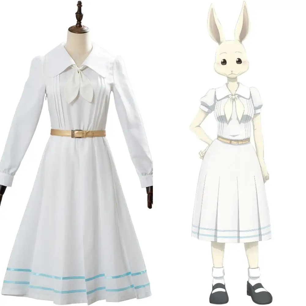 Костюм школьной формы Legoshi Rabbit Haru Сейлор из аниме для косплея| |