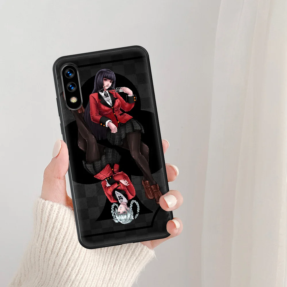 

Japanese Anime Jabami Yumeko Phone Case For Huawei Honor 6A 7A 7C 8 8A 8X 9 9X 10 10i 20 Lite Pro Play black Etui Painting Cell