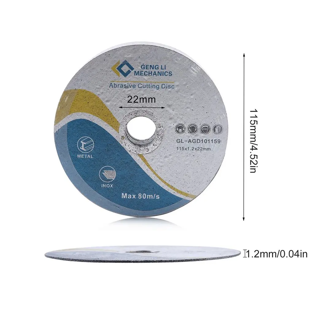 

50pcs Metal Cutting Disc Cutoff Wheel Angle Grinder Wheel Sanding Grinding Discs Grinding Blade for Metal Steel