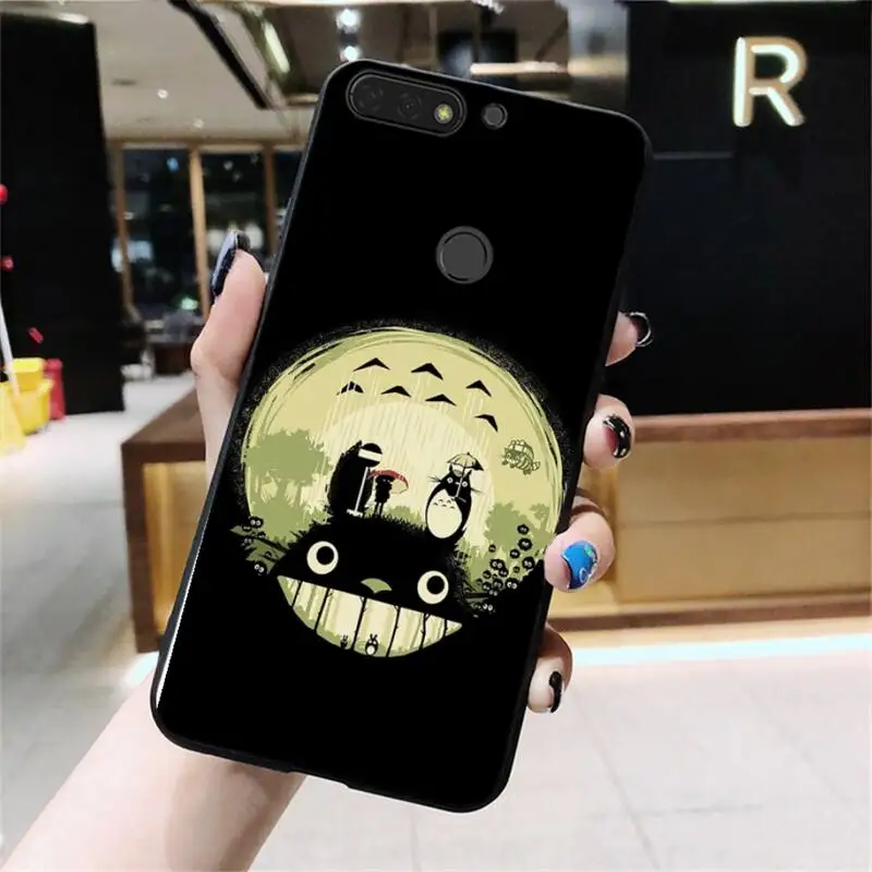 

Cute Totoro Phone Case For Huawei Honor 7C 7A 8X 9X 8A 10i 20lite 10 10lite 20S 20 8C 7X 8S 7S 9A 10X lite