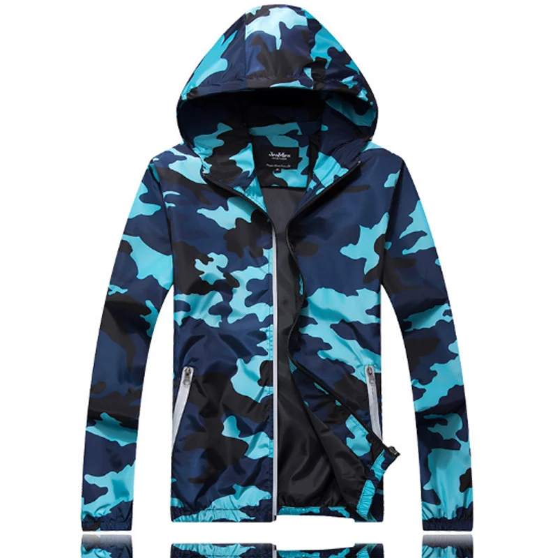 

Women Jacket Camouflage Plus Size Korean Trend Reflective Zipper Windbreaker Spring Autumn Baseball Uniform Hot Feminina LD1570