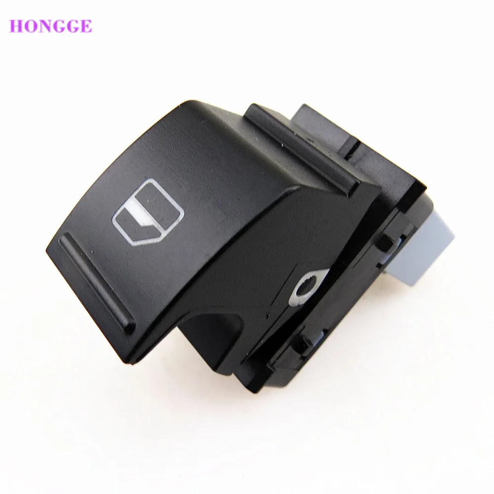 

HONGGE Passenger Side Power Window Regulator Switch For Passat B6 Golf MK5 MK6 CC Touran Sharan Seat Leon 1KD 959 855B