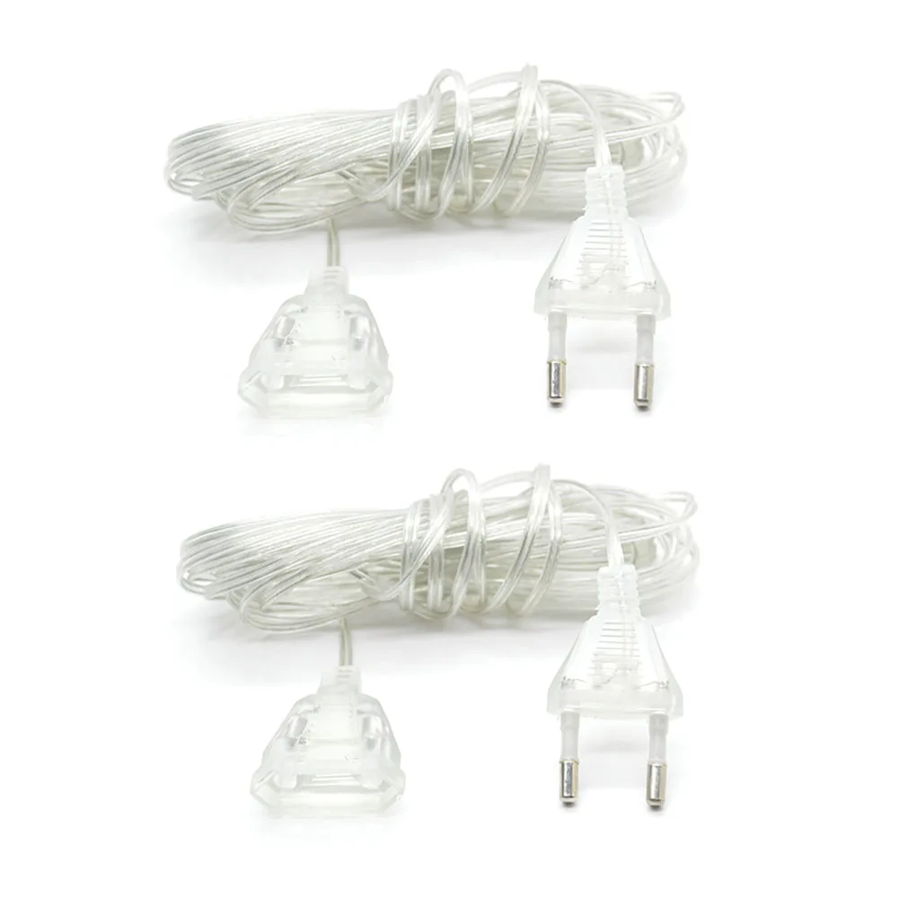 Сказочная светодиодная гирлянда 10-100 м 100-2000 светодиодов 220 В уличная