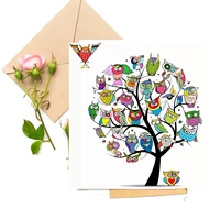 owl tree clear stamps for diy scrapbooking card making silicone stamps fun decoration supplies