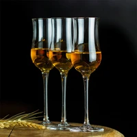 niche tulip shape whisky cognac brandy snifter xo liqueur goblet shot copita nosing glass for wine connoisseur sommelier chateau