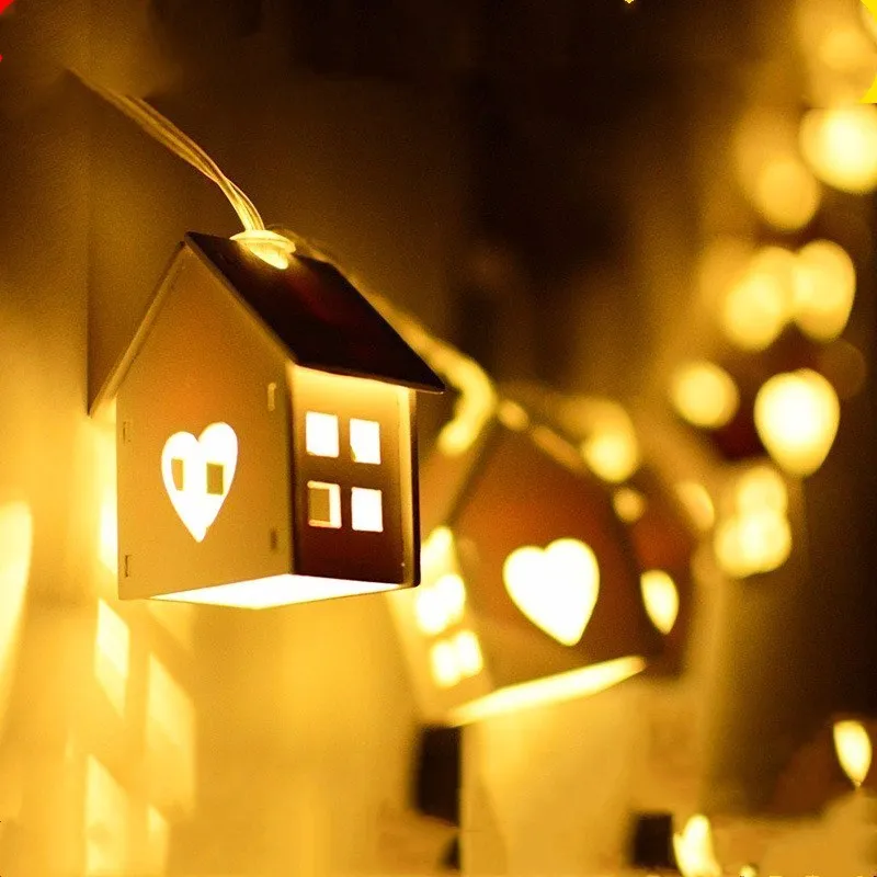 

Гирлянда деревянная с 20 светодиодами, 1,5 М1, 0/3 м