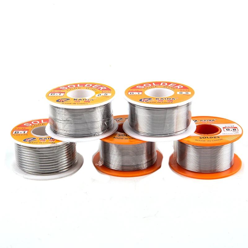 

50/100G Wire Rosin Core Solder Wire Flux Reel Welding Line Soldering Wire