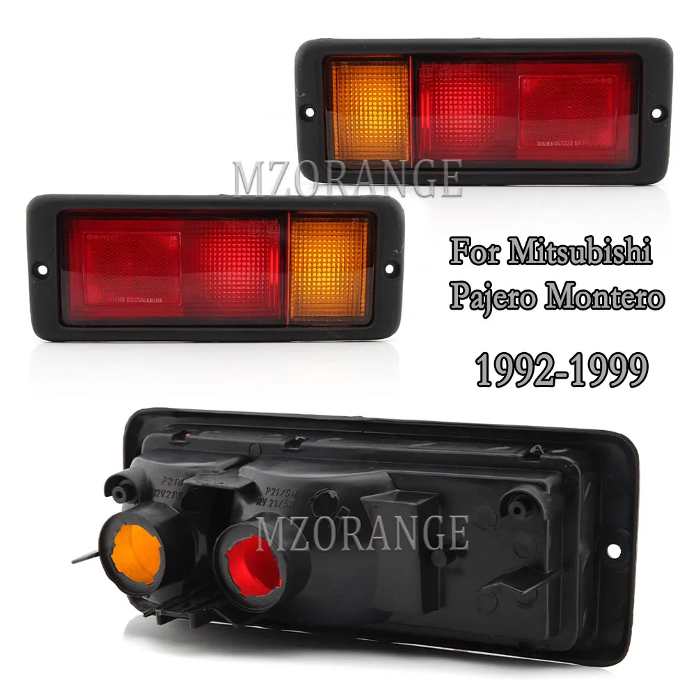 Отражатель для заднего бампера Mitsubishi Pajero Montero 1992 1999 MB124963 MB124964 214 1946L UE стоп сигнал