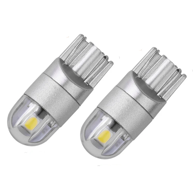 1x T10 светодиодный Canbus 3030 2 SMD W5W 194 168 501 Автомобильный габаритный фонарь лампа для