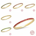 Модные роскошные кольца BOAKO для женщин и девушек кольцо из серебра 925 пробы 2020 Модные кольца для женщин ювелирные изделия парные кольца подарок для мамы #3,2