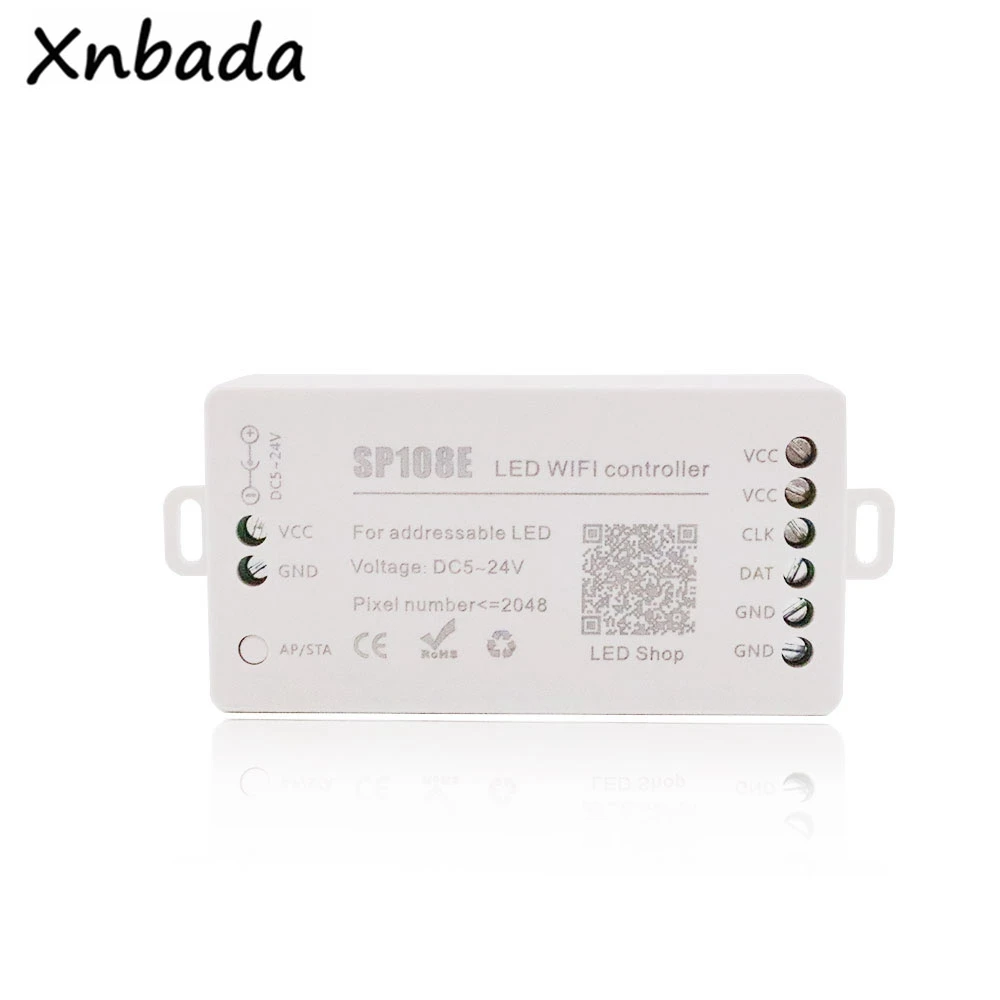 Светодиодный светильник SP105E/SP106E/SP107E/SP108E/SP110E для WS2812 SK6812 WS2811 Волшебная Светодиодная лента