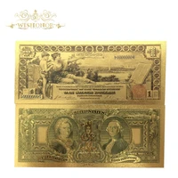 1pcs of america banknote dollar banknote in 24k gold plated for gifts