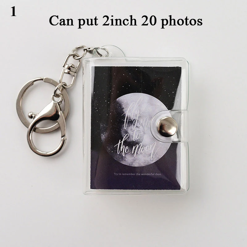 

Фотоальбом ПВХ прозрачный 2 дюйма 16 отделений