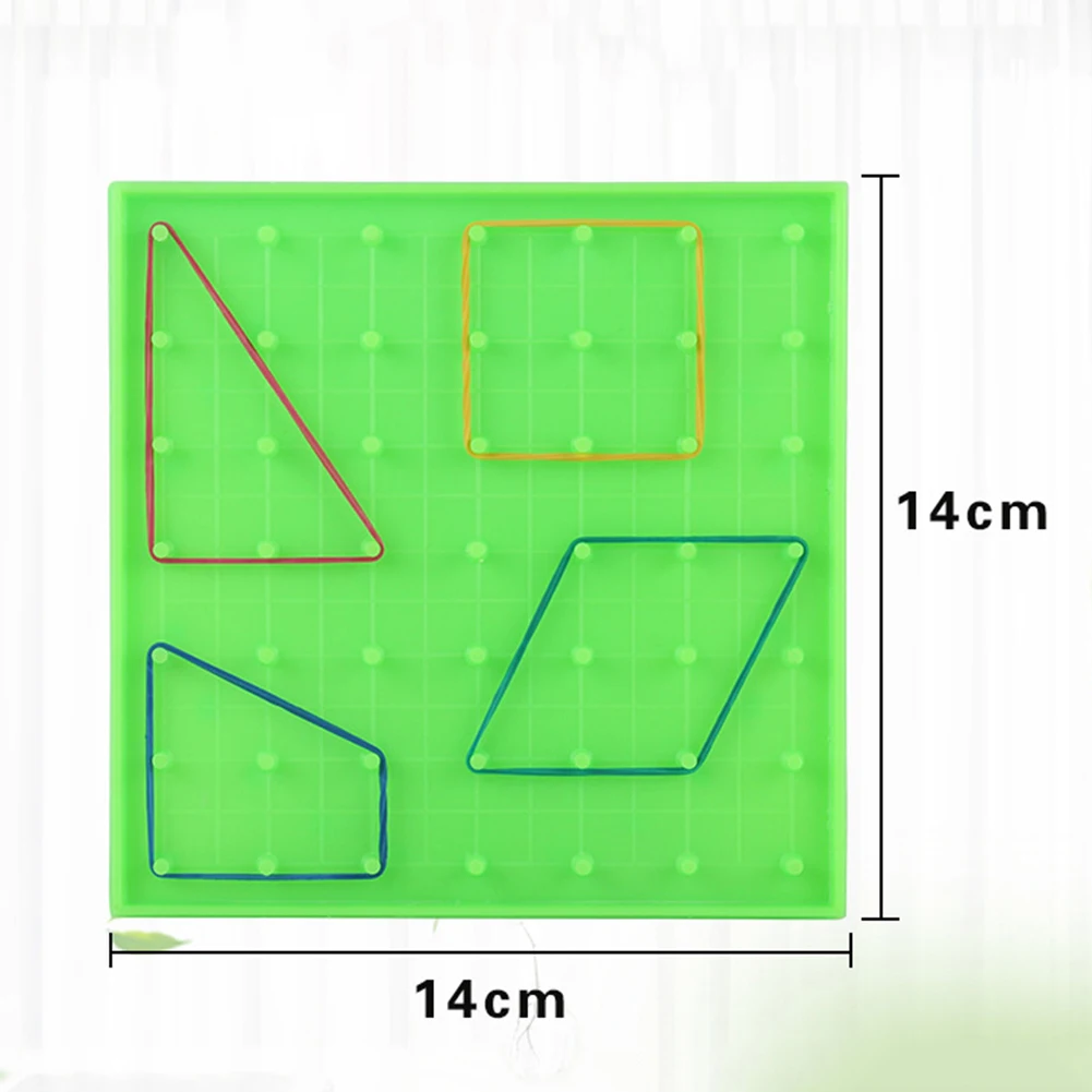 Двусторонняя Игрушка Peg Geoboard резиновая бабочка графика обучающая детская