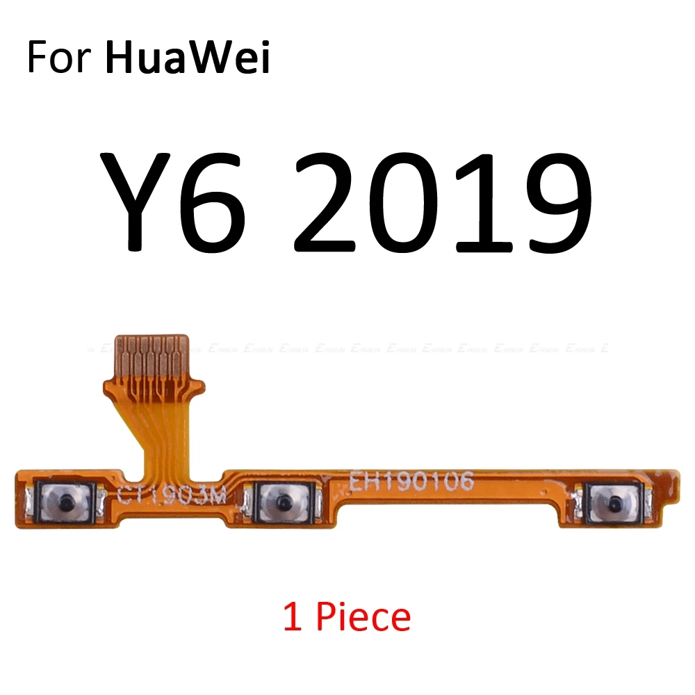 Кнопка включения и выключения питания гибкий ленточный кабель для HuaWei Y9 Y7 Y6 Pro Y5