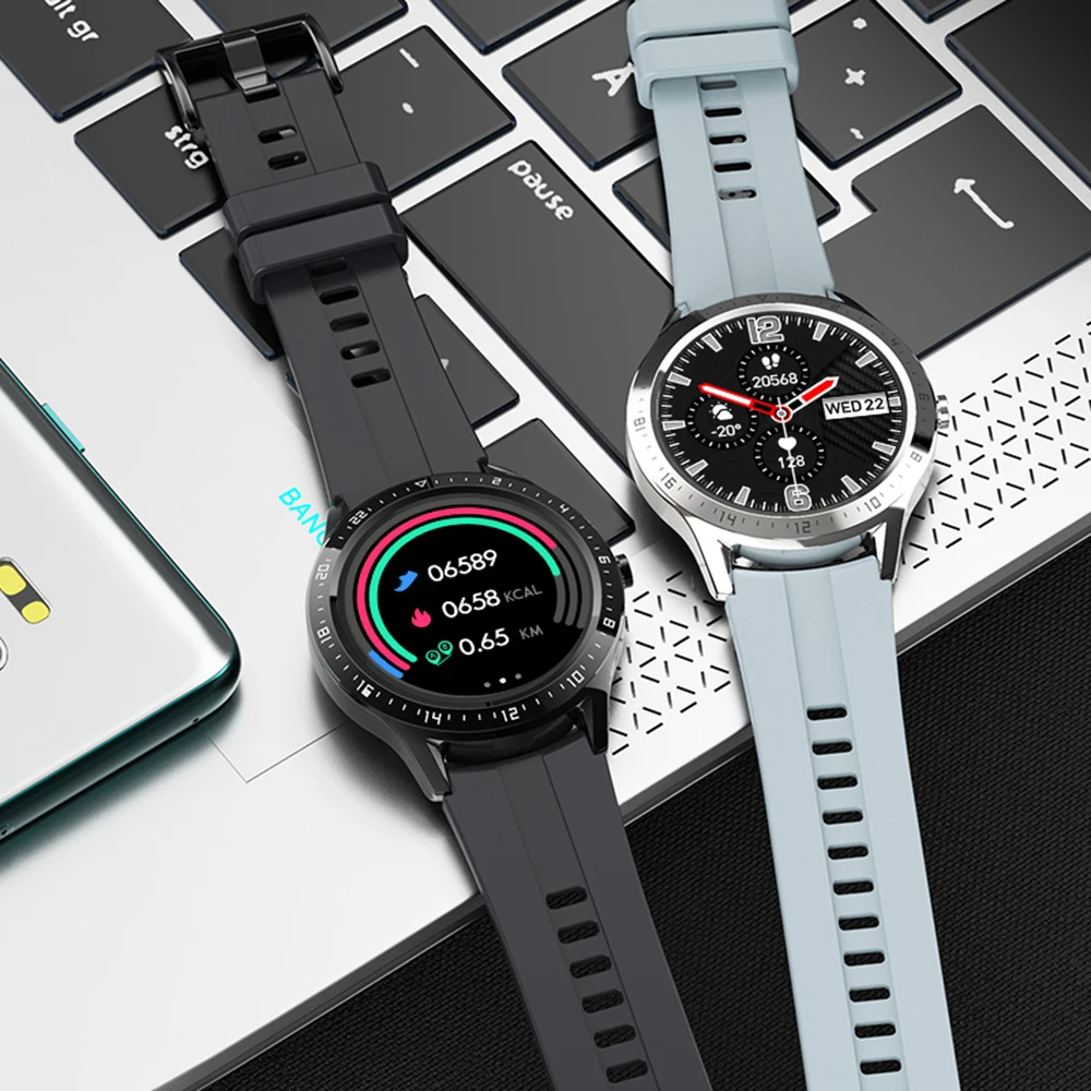 

Uhoofit S28 Smart Watch Men Bluetooth Call Smartwatch for IOS Android Custom Dial 1.28 Inch 30 days Long Standby G20 Pro VS LF26