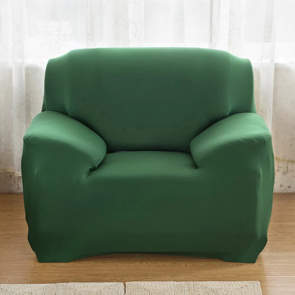 green Urijk, огранка из эластичного материала, 1/2/3/4 местный чехлы для диванов полиуретанового волокна для диванных чехлов для Гостиная чехол Чехол для дивана - Цвет: green