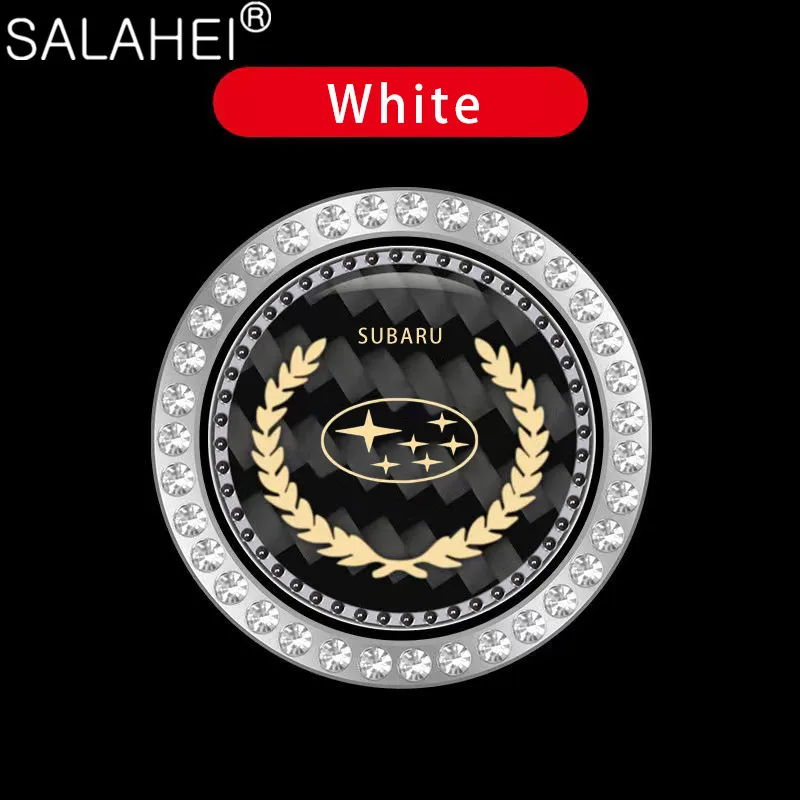 

For Subaru XV Forester Outback Legacy Impreza XV BRZ Tribeca Car One-click Start Engine Ignition Start Stop Switch Decor Sticker