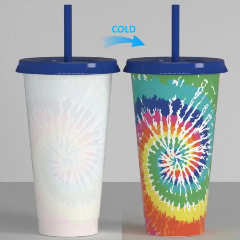 

710ml Temperature-sensing Color-changing Christmas Cup Sports Fitness Water Bottle Mug Outdoor Travel Sport Camping Supplies