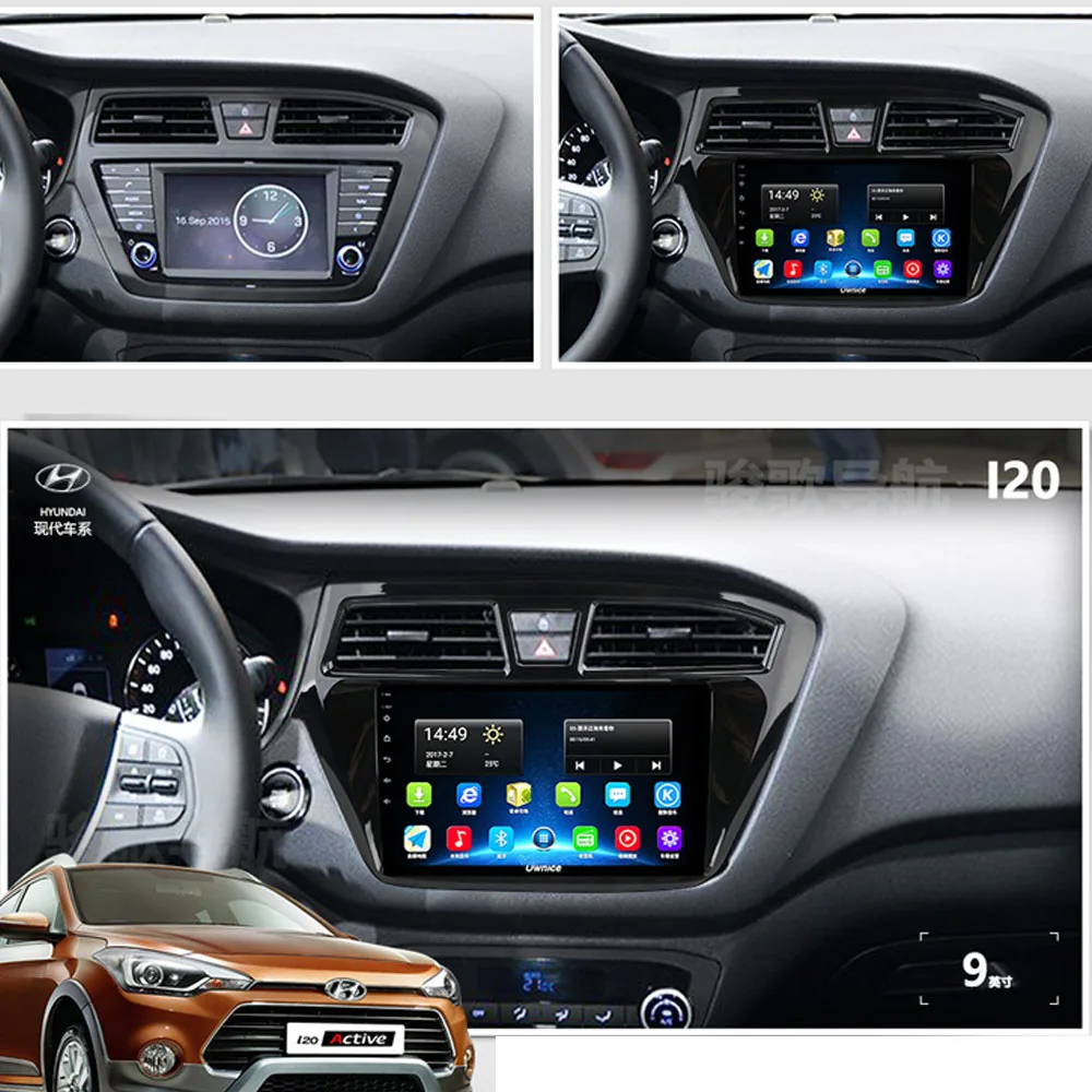 4G LTE Android 10 1 для HYUNDAI i20 2015 2016 2017 мультимедийный DVD плеер навигация GPS