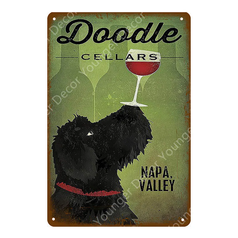 Животные белка собака металлические знаки золотой лабрадор жестяной постер