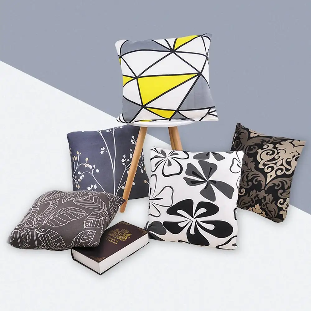 45*45 см чехол для подушки с принтом домашнего декора подушка сиденья автомобиля